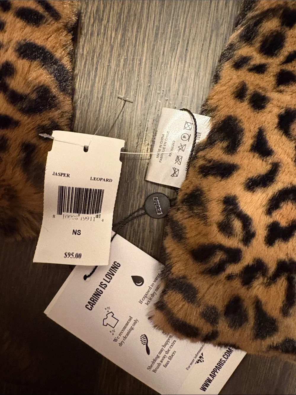 Cheetah leopard faux fur rabbit scarf soft feels like butter ski neck warmer